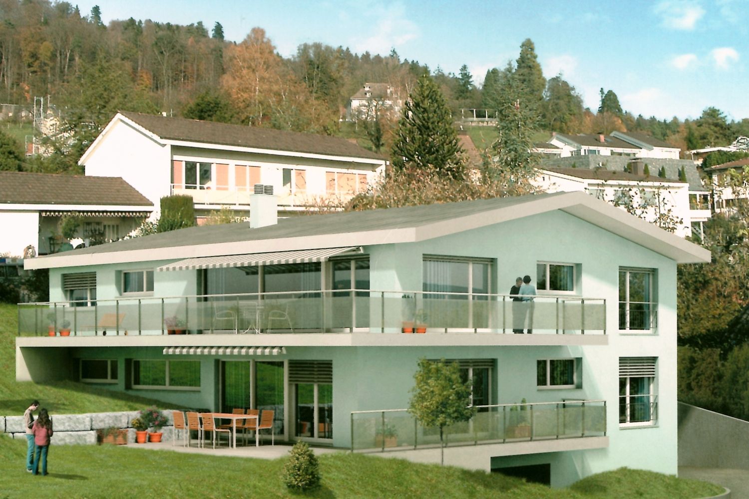 ALPENBLICK, Unterengstringen - Visualisierung